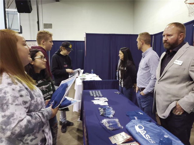 Career fair offers students insider information on career opportunities in oil and gas  - image