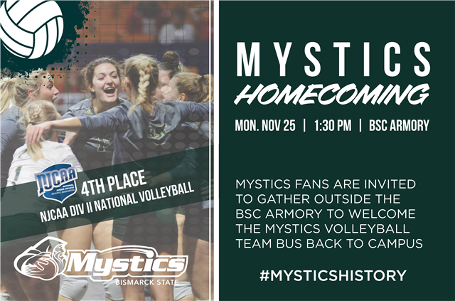 Community invited to Mystics Volleyball Team Homecoming, Nov. 25 - image