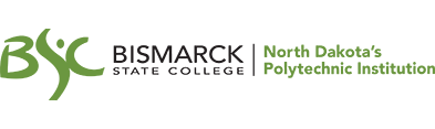 Bismarck State College Logo footer section